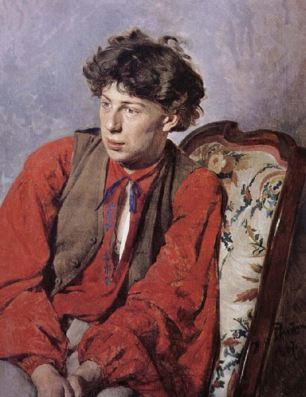 Ilia Efimovich Repin Vasile Repin portrait oil painting picture